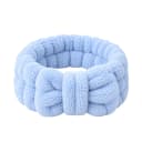 Blink Plush Bow Spa Headband #Light Blue