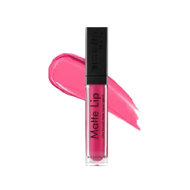 Swiss Beauty Ultra Smooth Matte Lip Liquid Lipstick #02 Rose (6ml)
