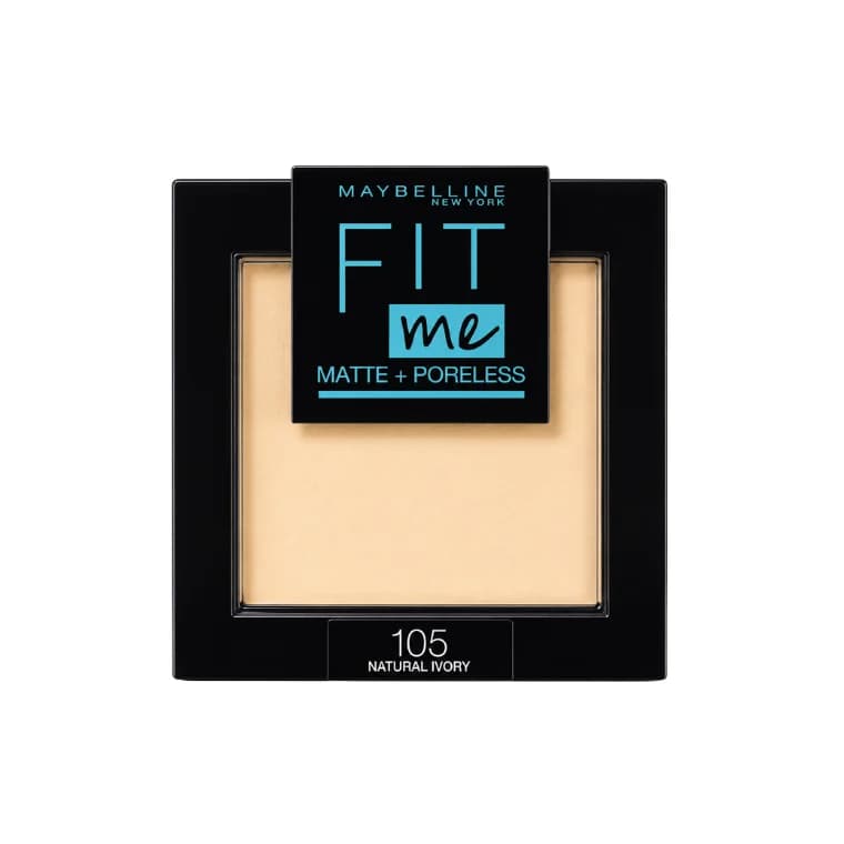 Maybelline Fit Me Matte + Poreless Powder Compact #105 Natural Ivory (9gm)