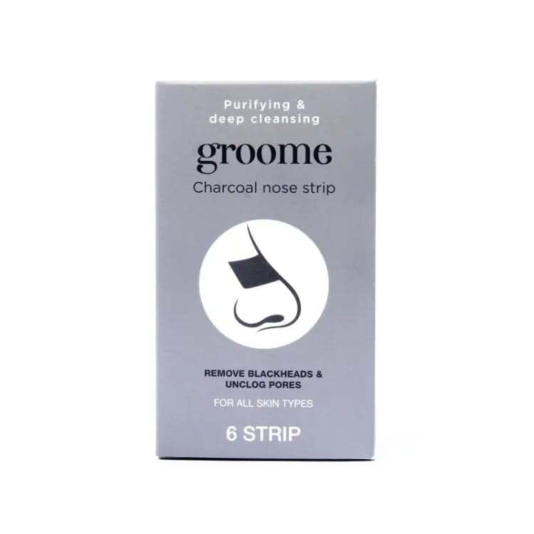 Groome Charcoal Nose Strips (6 strips)