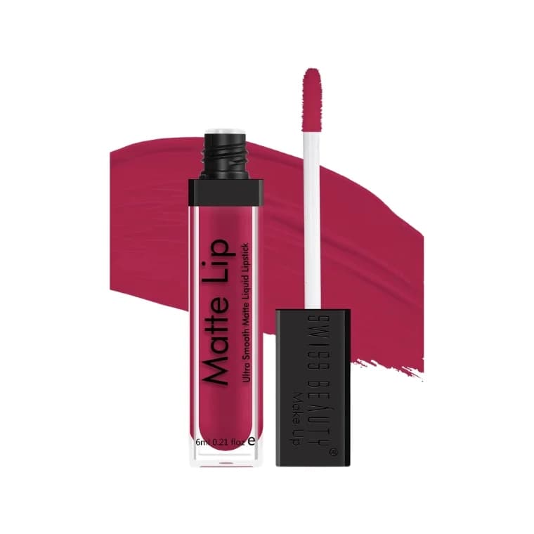 Swiss Beauty Ultra Smooth Matte Lip Liquid Lipstick #28 Pink Velvet (6ml)