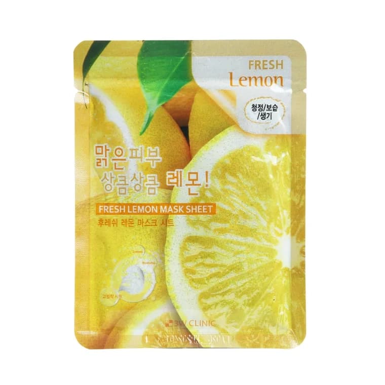 3w Clinic Fresh Lemon Mask Sheet (23g)
