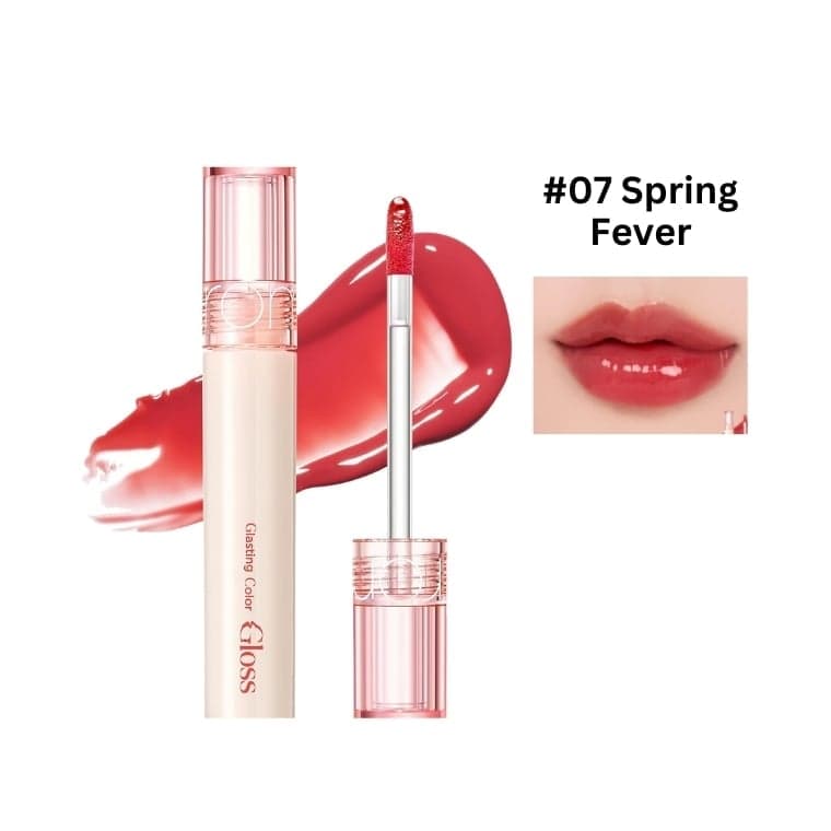 Rom&nd Glasting Color Gloss# 07 Spring Fever(4gm)