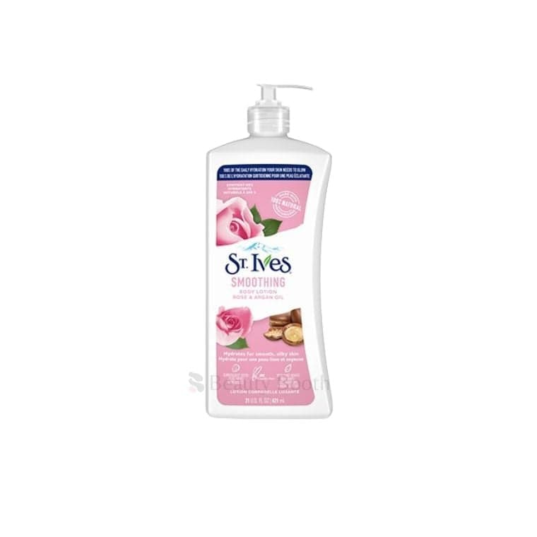 St Ives Rose and Argan Oil Smoothing Body Lotion 530ML
