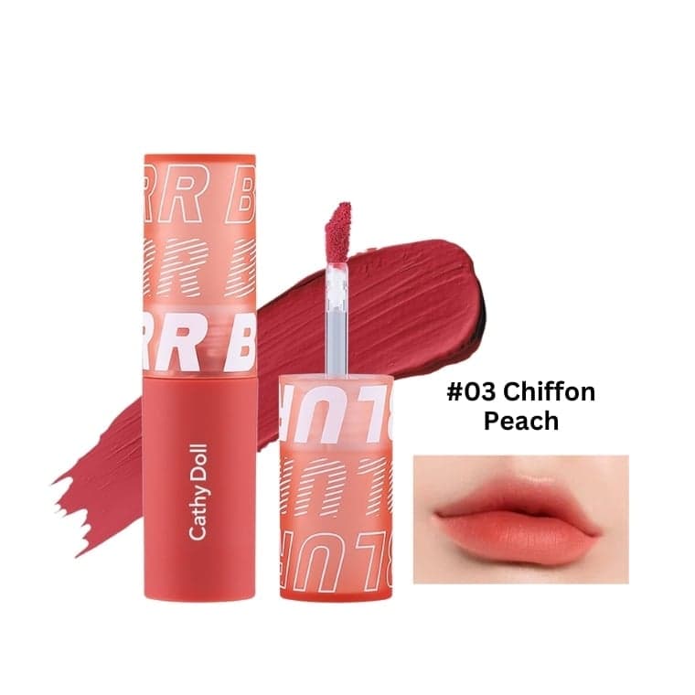 Cathy Doll Air Relax Lip Blur #03 Chiffon Peach (3.5gm)