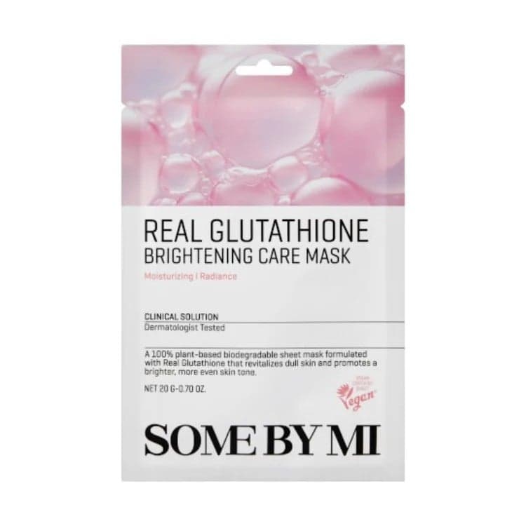 Some By Mi Real Glutathione Brightening Care Mask (20gm)