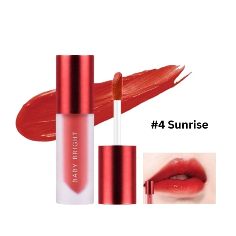 Baby Bright Lip & Cheek Color Stain Essence #4 Sunrise (2.4gm)