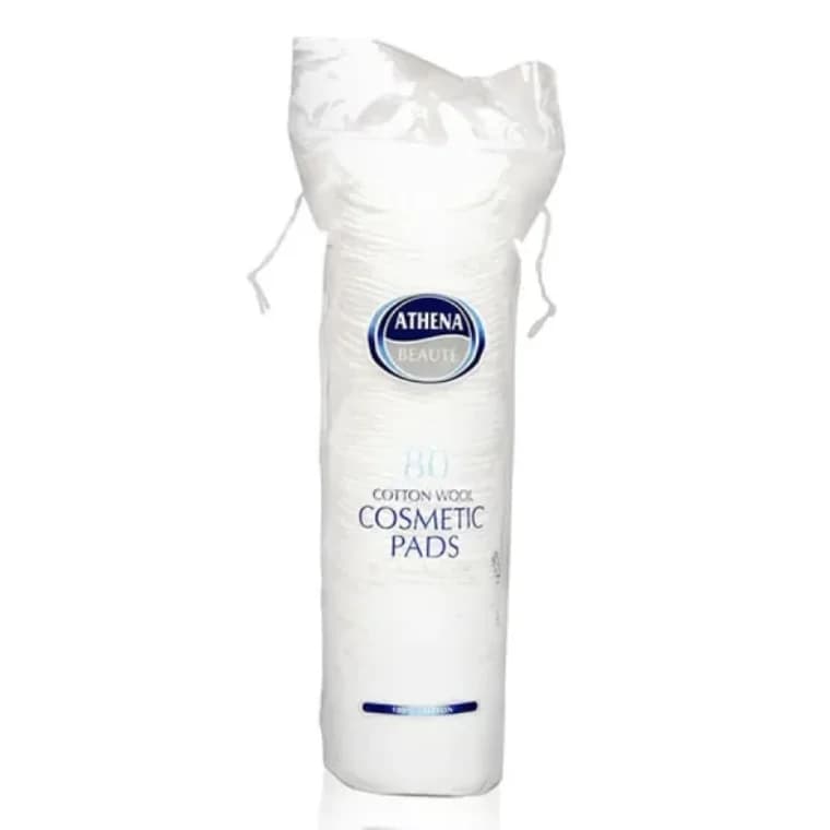 Athena Beaute Cotton Wool Cosmetic Pads (80 pcs)