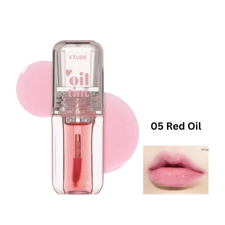 Etude House Dear Darling Oil Tint - 05 Red Oil (4.5gm)(2026-07-11)
