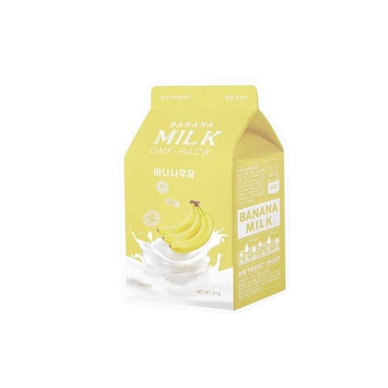 A'pieu Banana Milk One-Pack Face Mask (21g)