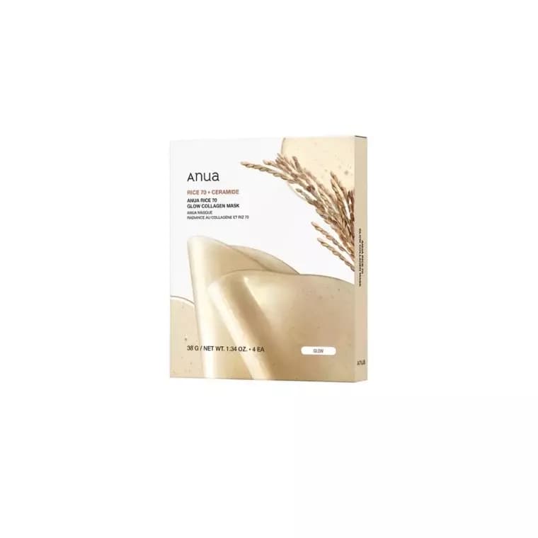 Anua Rice 70 Glow Collagen Mask (38gm)