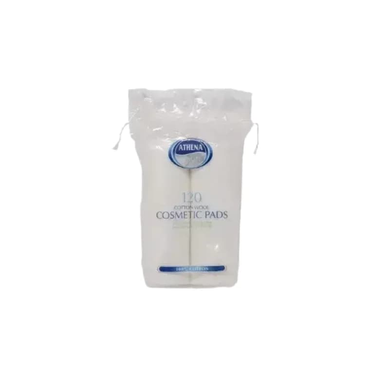 Athena Beaute Cotton Wool Cosmetic Pads (120pcs)
