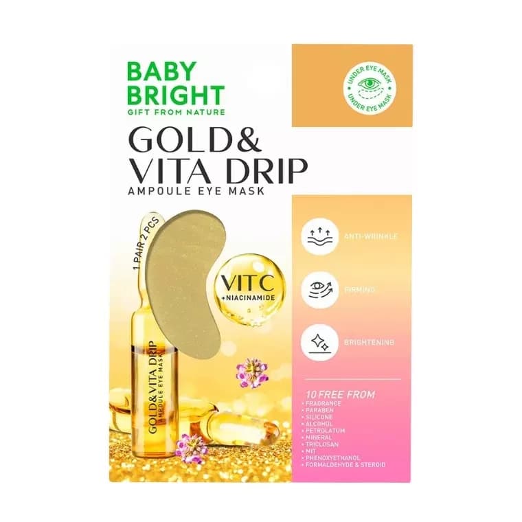 Baby Bright Gold Vita Drip Ampoule Eye Mask