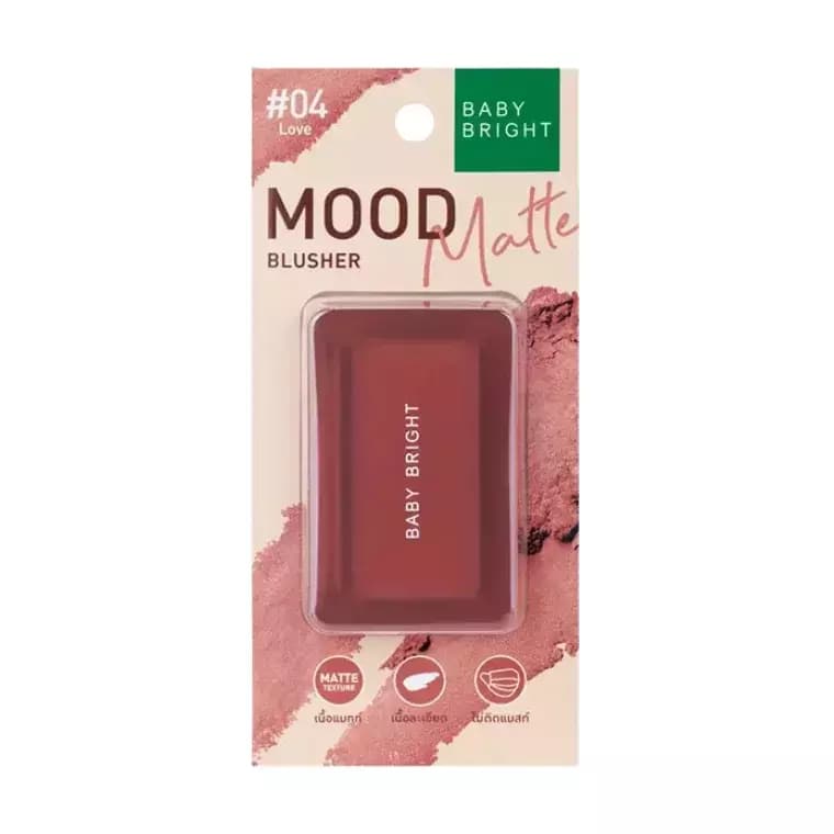 Baby Bright Mood Matte Blusher #04 Love (4.5gm)
