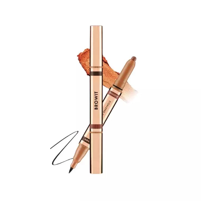 Browit Eyemazing Shadow & Liner #Elegant Gold (0.60gm+0.85ml)