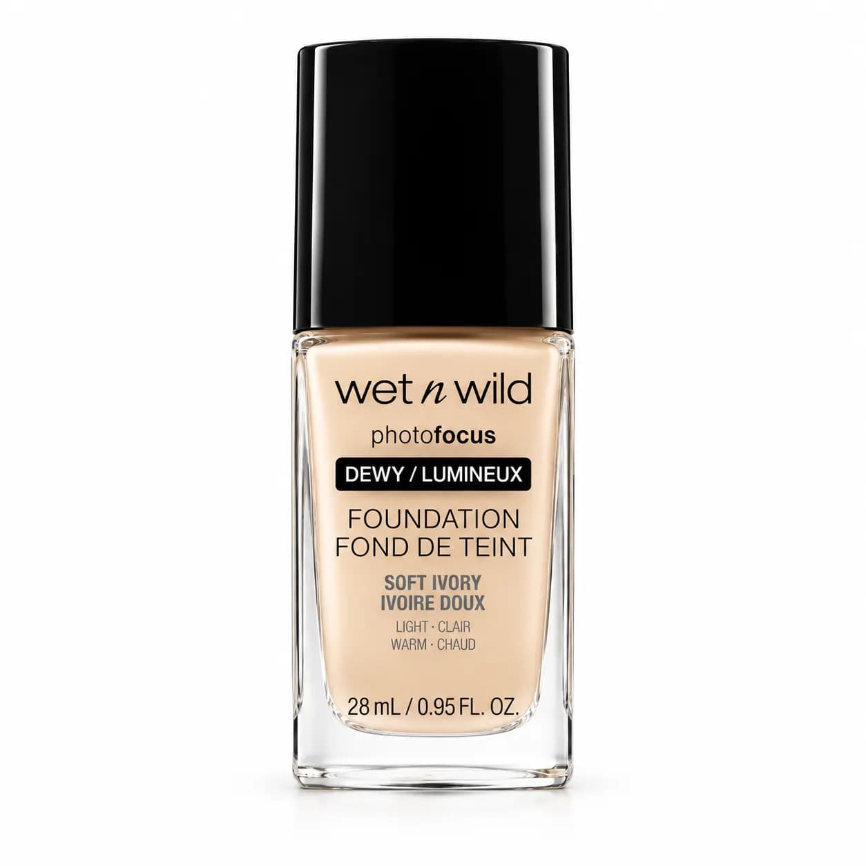 Wet N Wild Photo Focus Dewy Foundation #Soft Ivory (28ml)