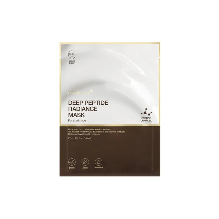 Medicube Deep Peptide Radiance Mask 1ea (27ml)