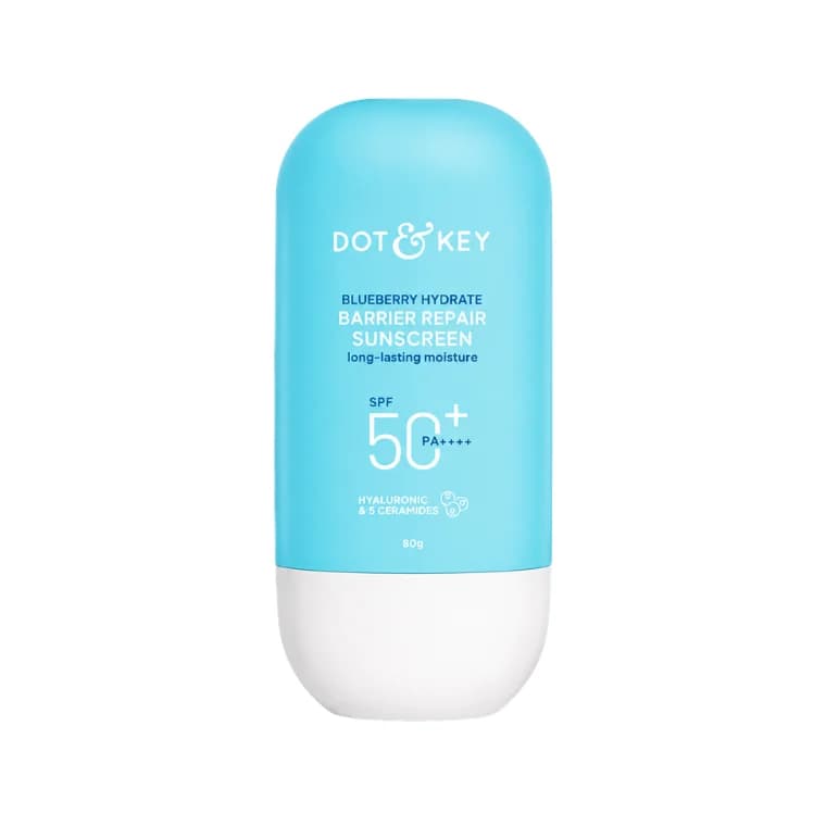 Dot & Key Blueberry Hydrate Barrier Repair Sunscreen SPF 50+ PA++++(80gm)