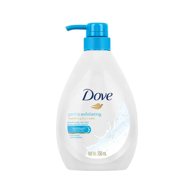 Dove Gentle Exfoliating Nourishing Body Wash (550ml)