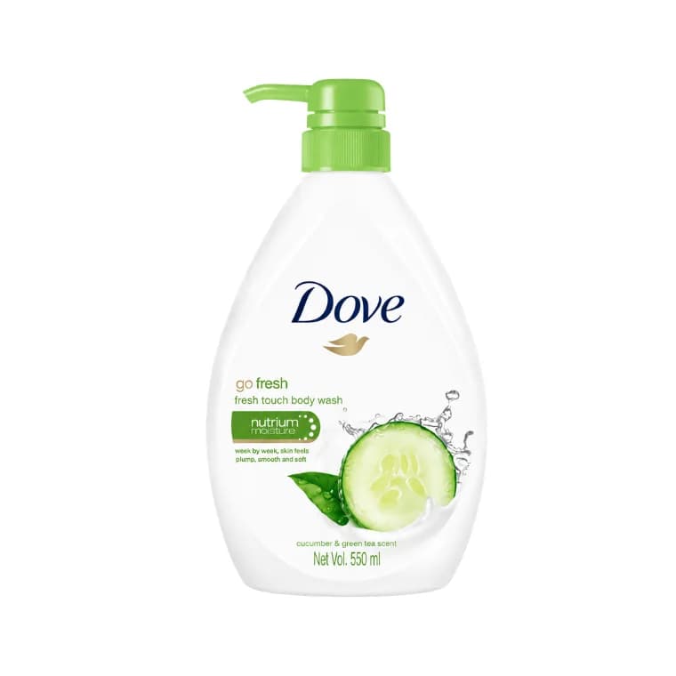 Dove Go Fresh Body Wash #Cucumber & Green Tea (550ml)