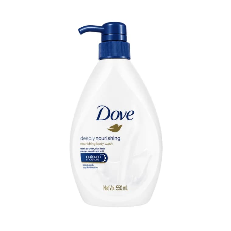 Dove Gentle Exfoliating Nourishing Body Wash 550ml