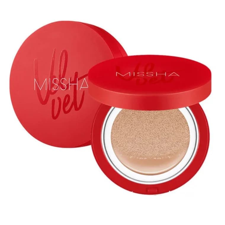 Missha Velvet Finish Cushion #21 Neutral Light Beige (15gm)