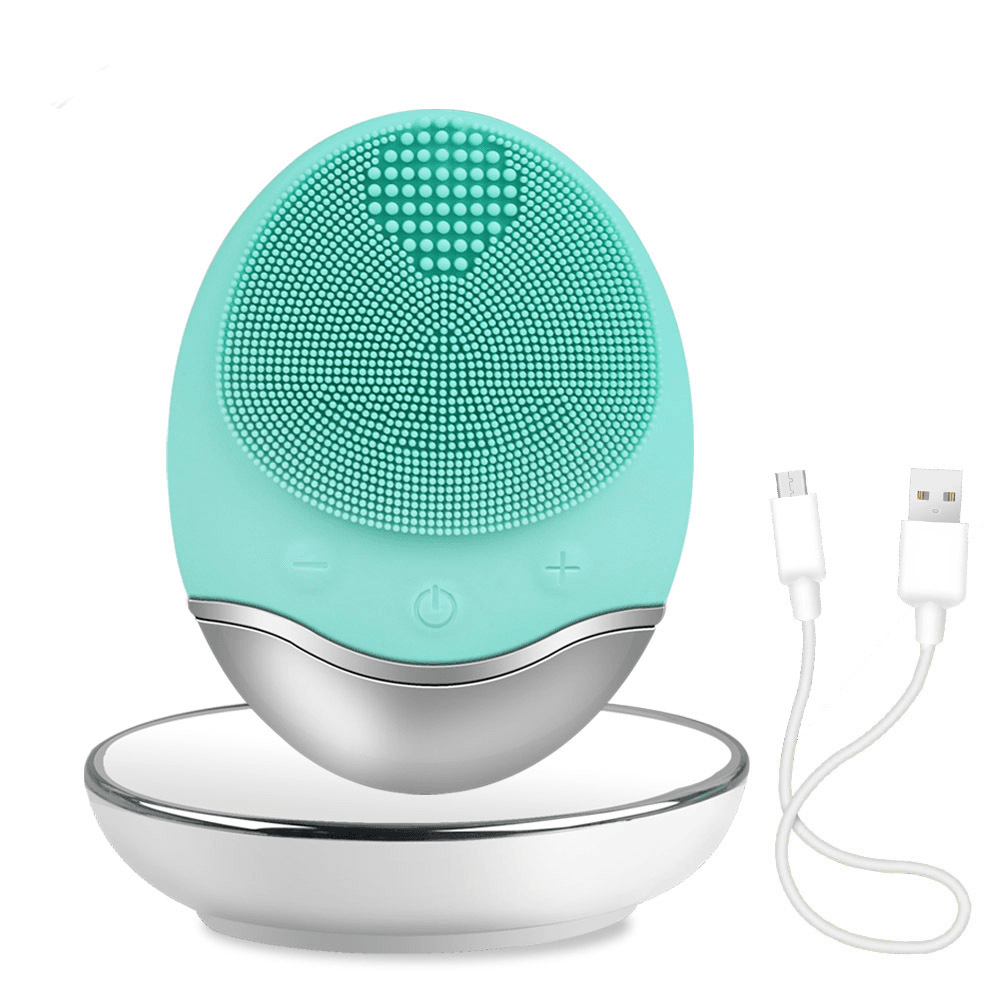 Blink Wireless Silicone Facial Cleanser and Massager #Mint Green