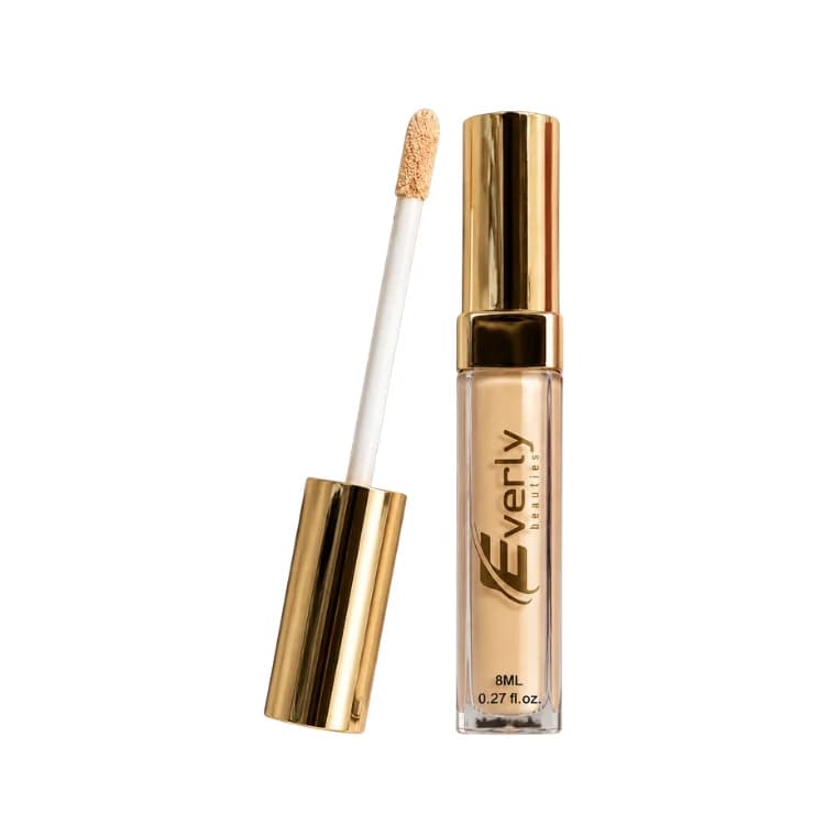 Everly Beauties Pure Matte Full Coverage Concealer & Corrector #Warm Beige (8ml)