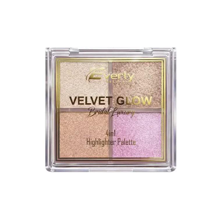 Everly 4in1 Highlighter Palette #Velvet Glow (6gm)