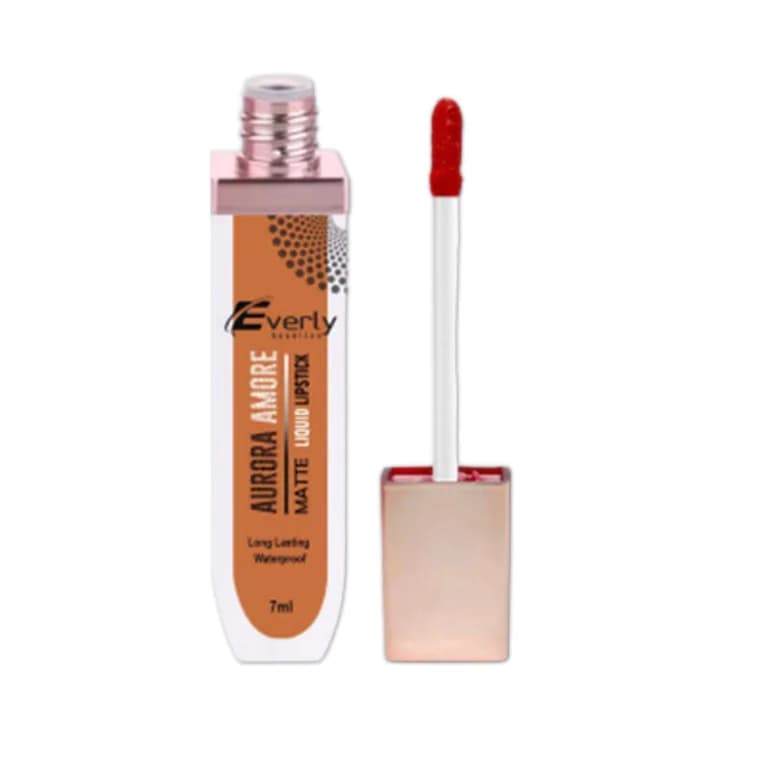 Everly Beauties Aurora Matte Liquid Lipstick #Obsidian (7ml) 