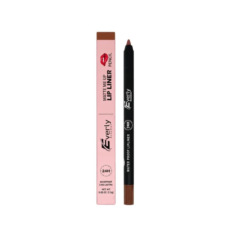 Everly Beauties Matte Me Up Lip Liner Pencil #Cocoa Brown (1.5gm)