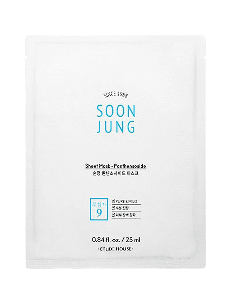 Etude SoonJung Panthensoside Sheet Mask (22ml)