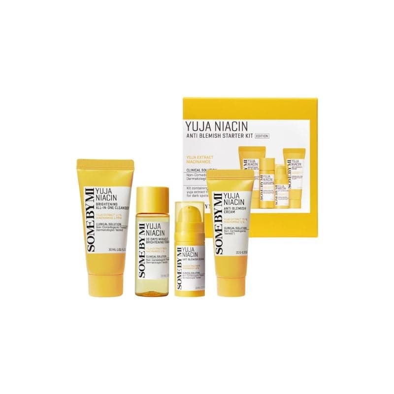 Some By Mi Yuja Niacin Anti Blemish Starter Kit (30ml+30ml+20ml+10ml)