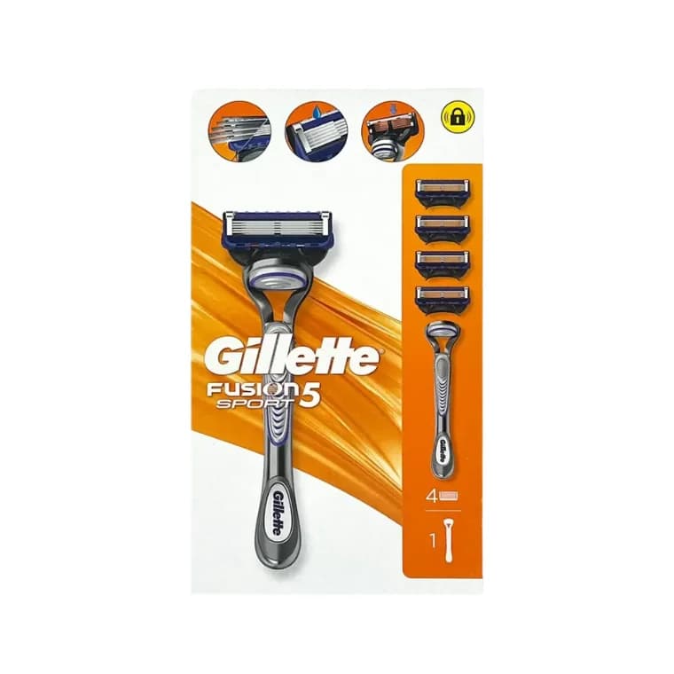 Gillette Fusion5 Sport Razor Set (4pc) 