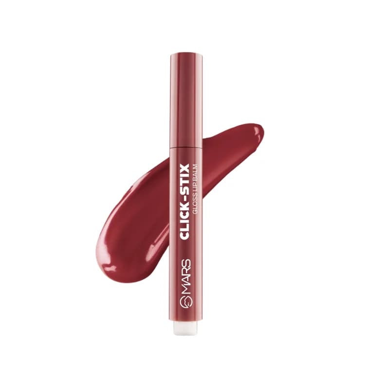 Mars Click Stix Gloss Lip Balm #04 Cherry Glaze (2gm)