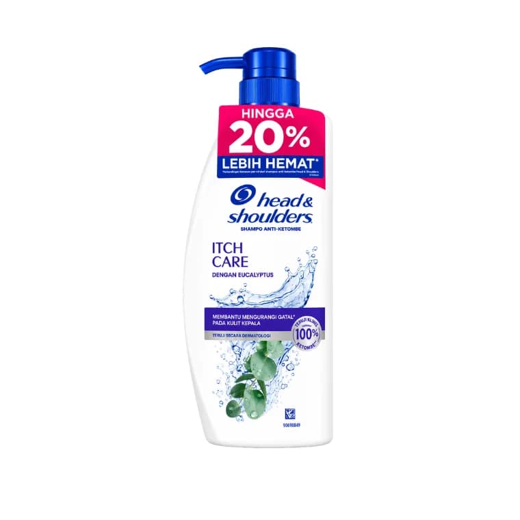 Head & Shoulders Itch Care dengan Eucalyptus Anti-Dandruff Shampoo (400ml)