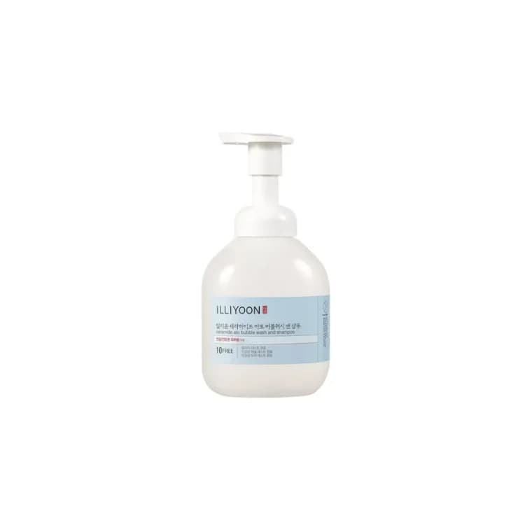 Illiyoon Ceramide Ato Bubble Wash & Shampoo (400ml)
