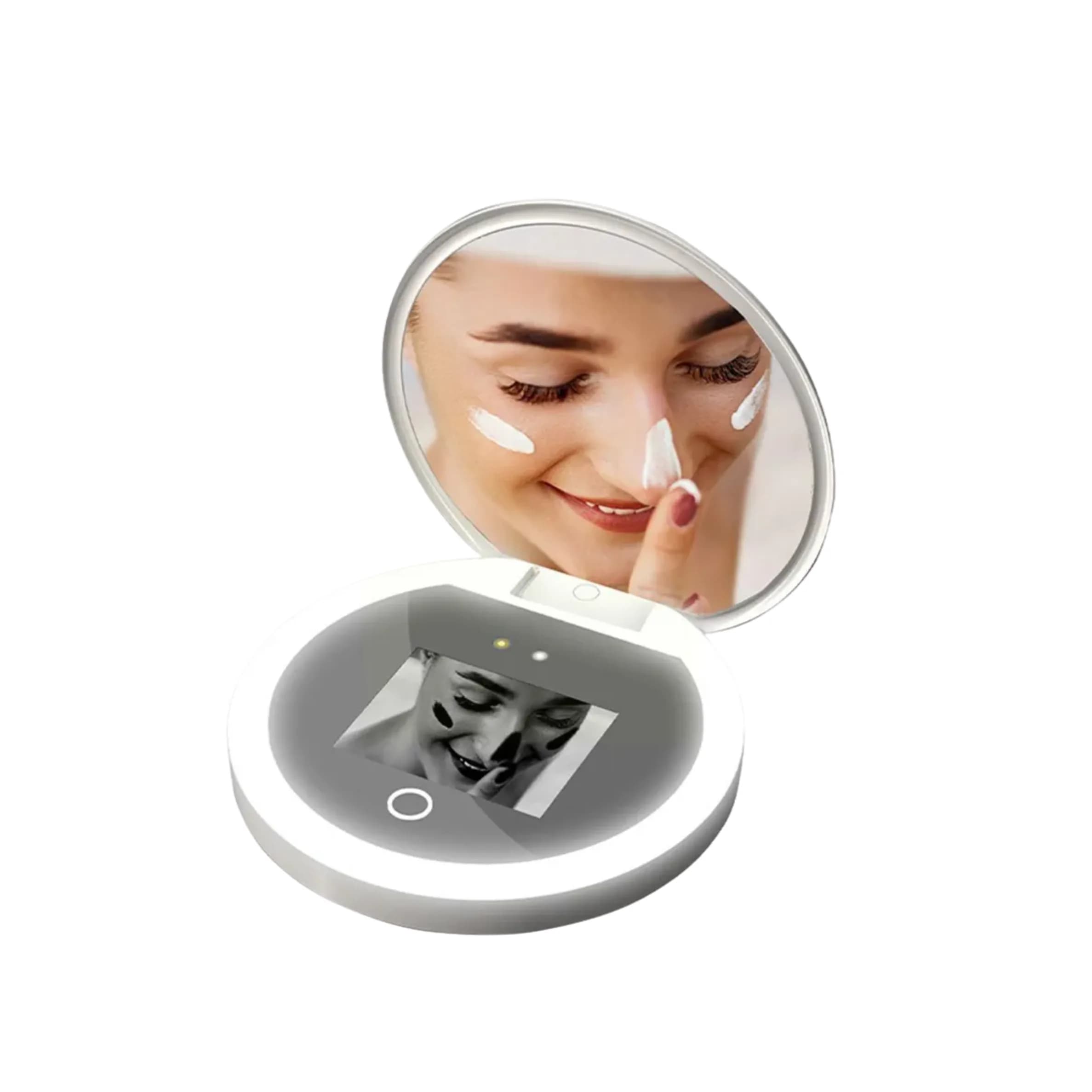 Intelligent UV Sunscreen Makeup Mirror