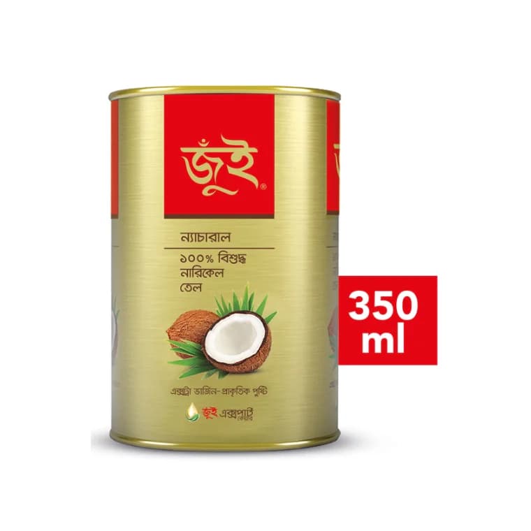 Jui Pure Coconut Oil Tin (350ml)