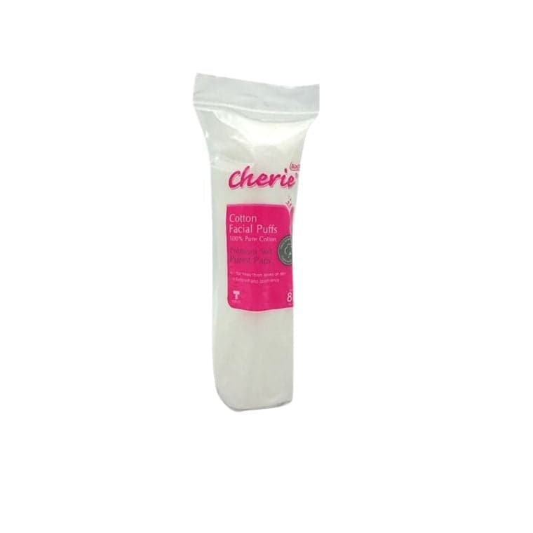 Cherie Cotton Facial Puffs 80Pads