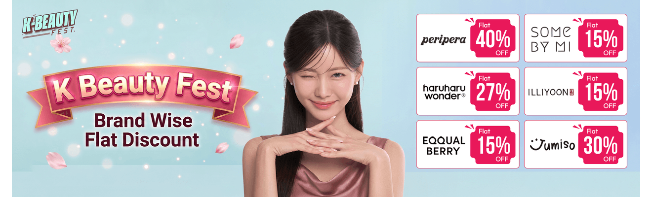 k- beauty Flat Discount 