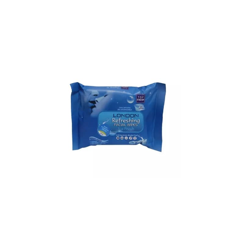 London Refreshing Facial Wipes
