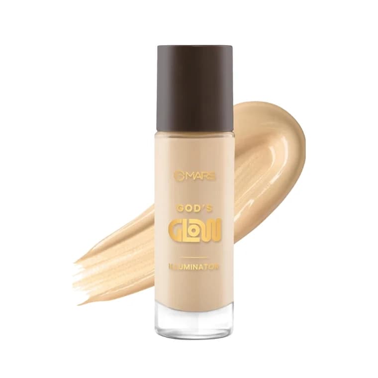 MARS God’s Glow Illuminator Highlighter #01 Vanilla (30ml)