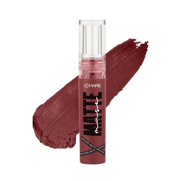 MARS Cosmetics Matte Muse Mousse Lipstick #18 Fierce Star (3ml)