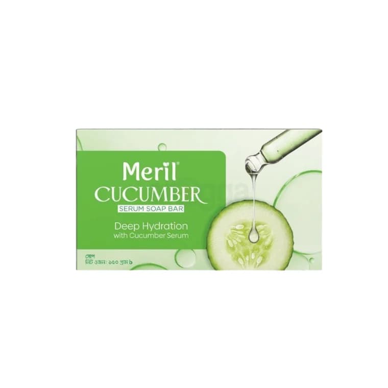 Meril Cucumber Serum Soap Bar (150gm)