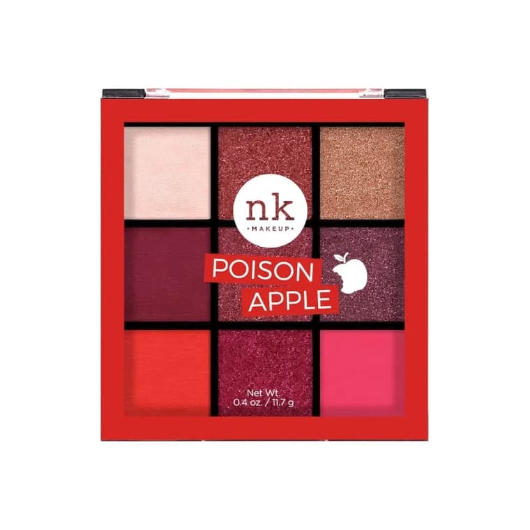 Nicka K - Eyeshadow Pallette Poison Apple (11.7gm)
