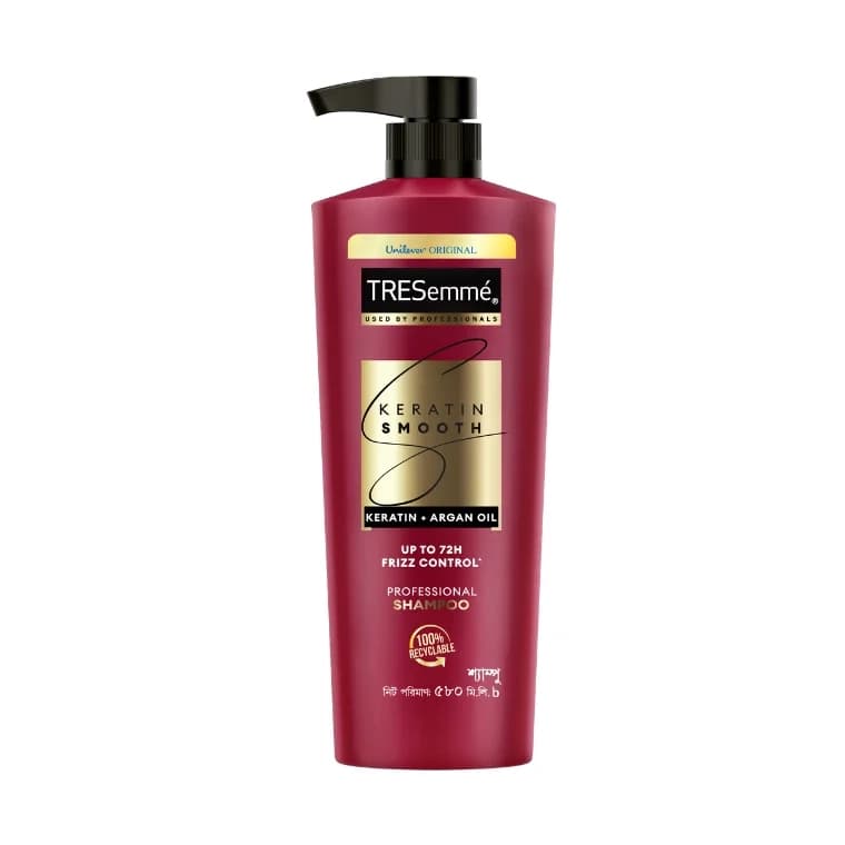 TRESemmé Keratin Smooth Keratin + Argan Oil Shampoo Bd Variant (580ml)