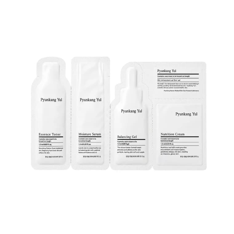 Pyunkang Yul Set of 4 Pouch Set #White 