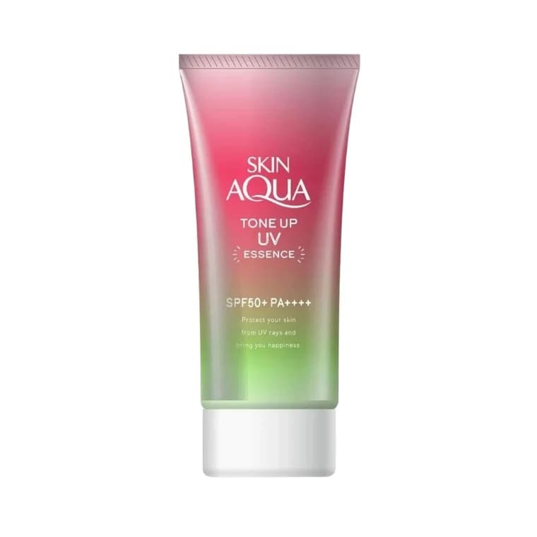 Skin Aqua Tone Up UV Essence SPF 50+ PA++++ #Rose (80gm)