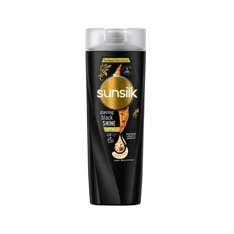 Sunsilk Stunning Black Shine Shampoo (340ml)